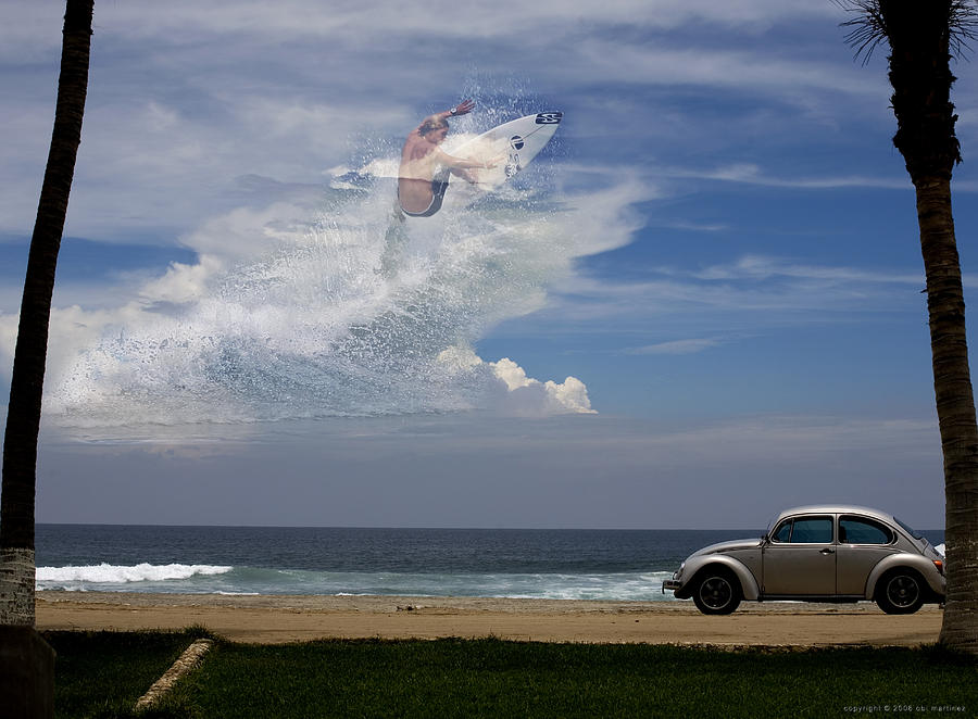 Surfin the Sky 02 Photograph by Obi Martinez