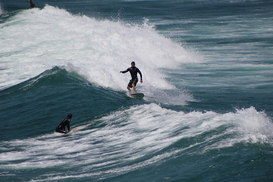 Surfing In Southern California Photograph by Colleen Cornelius
