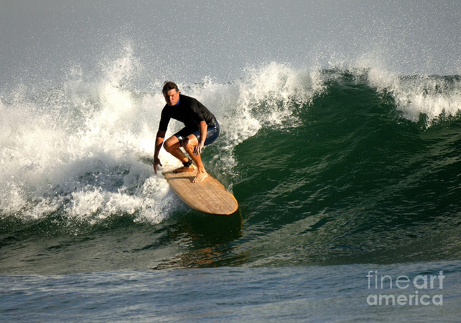 Surfing Photograph by Marc Bittan