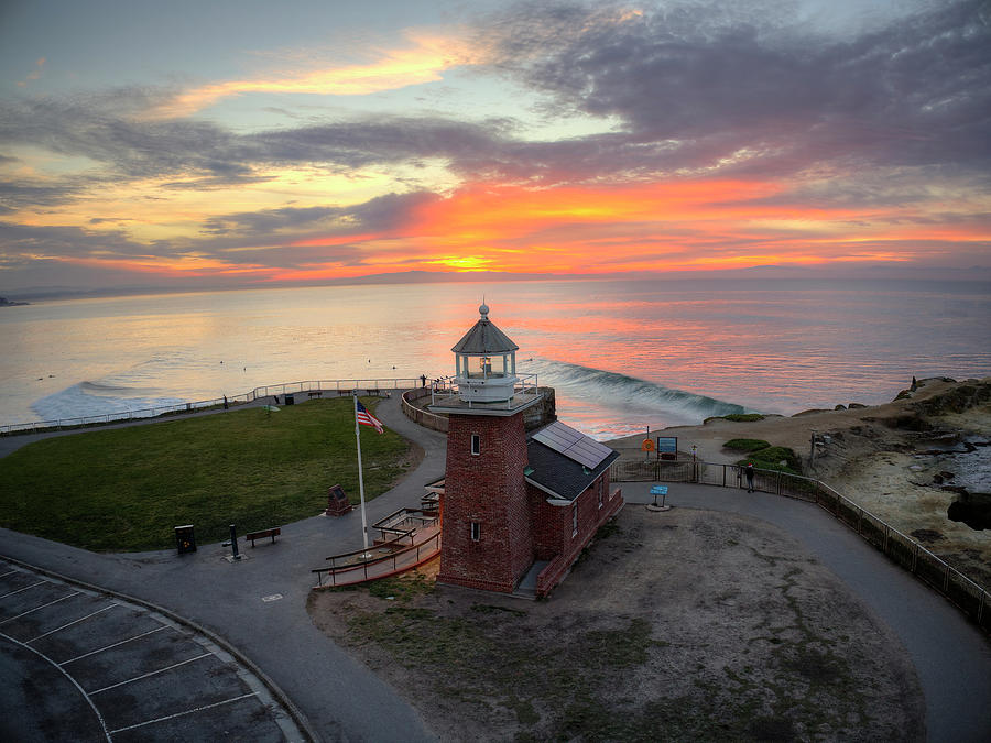 Above Photograph - Surfing Museum Sunrise by David Levy