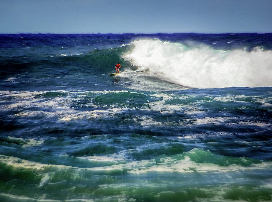 Surfing Stamina Photograph by Karen Wiles