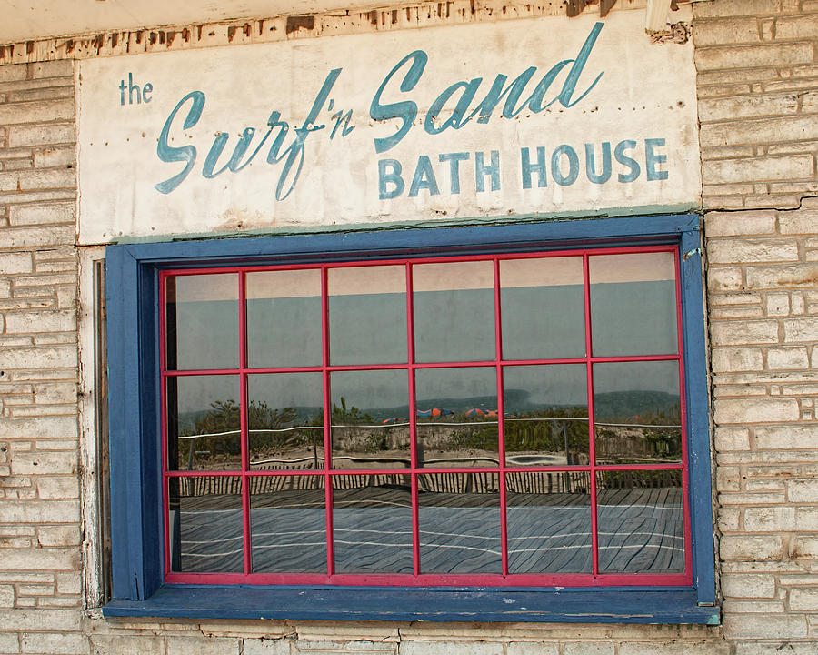 Surfn Sand Bath House  Photograph by Kristia Adams
