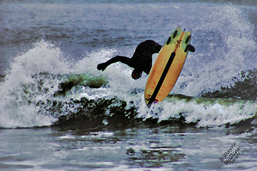 Surf Board Photograph - Surfs Up by M Three Photos
