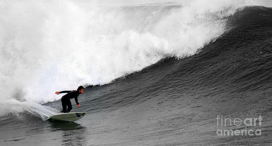Surfs Up IX Photograph by Chuck Kuhn