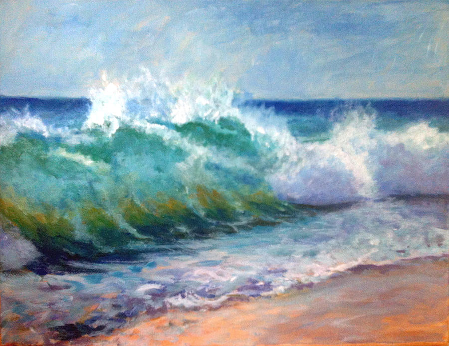 Surf's Up Painting By Joanne Morris 