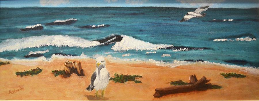 Surfside Painting by Nancy Sisco