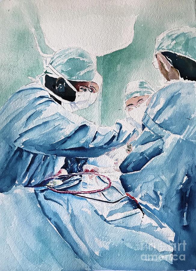 Surgery Painting by George Jacob