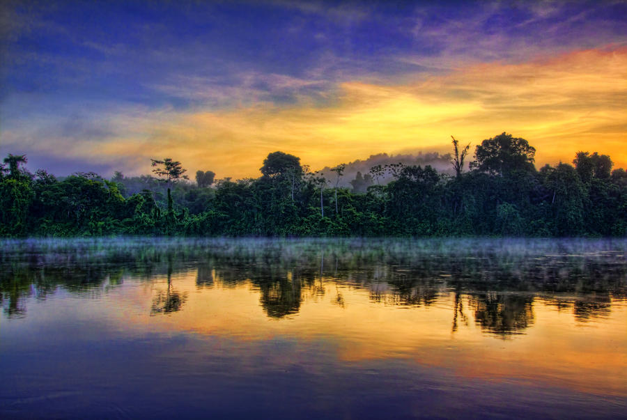 Suriname Sunrise Photograph by Nadia Sanowar