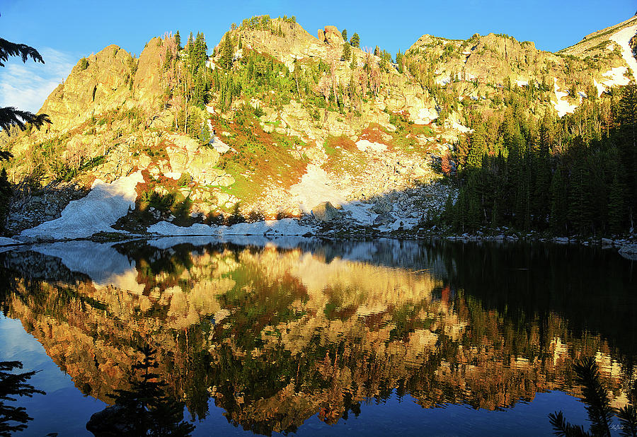 Surprise Lake Morning Reflections Photograph by Greg Norrell