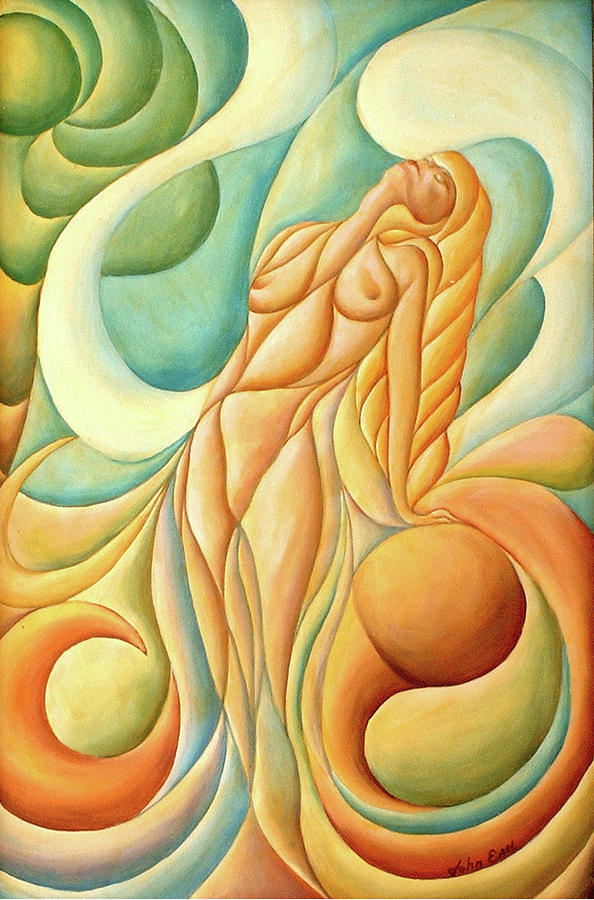 Nude Painting - Surrender by John Entrekin