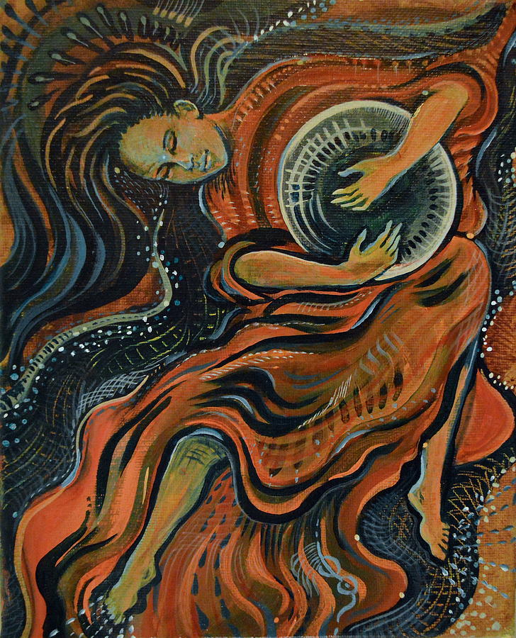 Surrender to the Dance Painting by Crystal Charlotte Easton