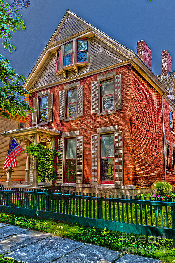 Susan B Anthony House Photograph by William Norton