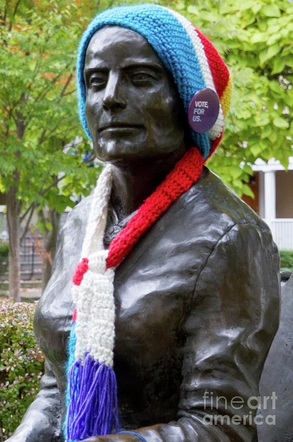 Susan B Anthony Vote Photograph by William Norton