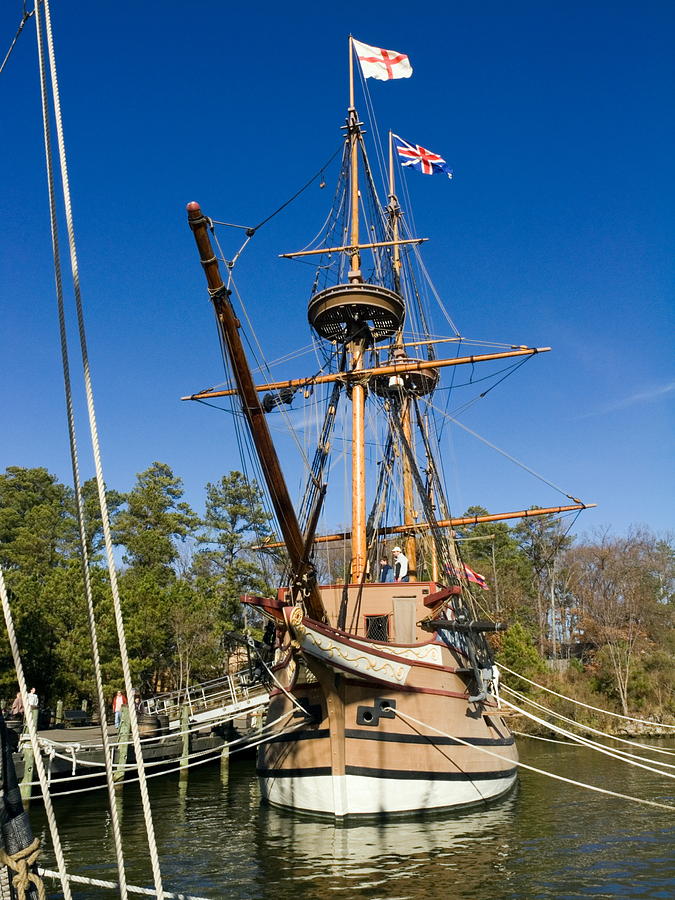 Susan Constant Replica Photograph by Sally Weigand