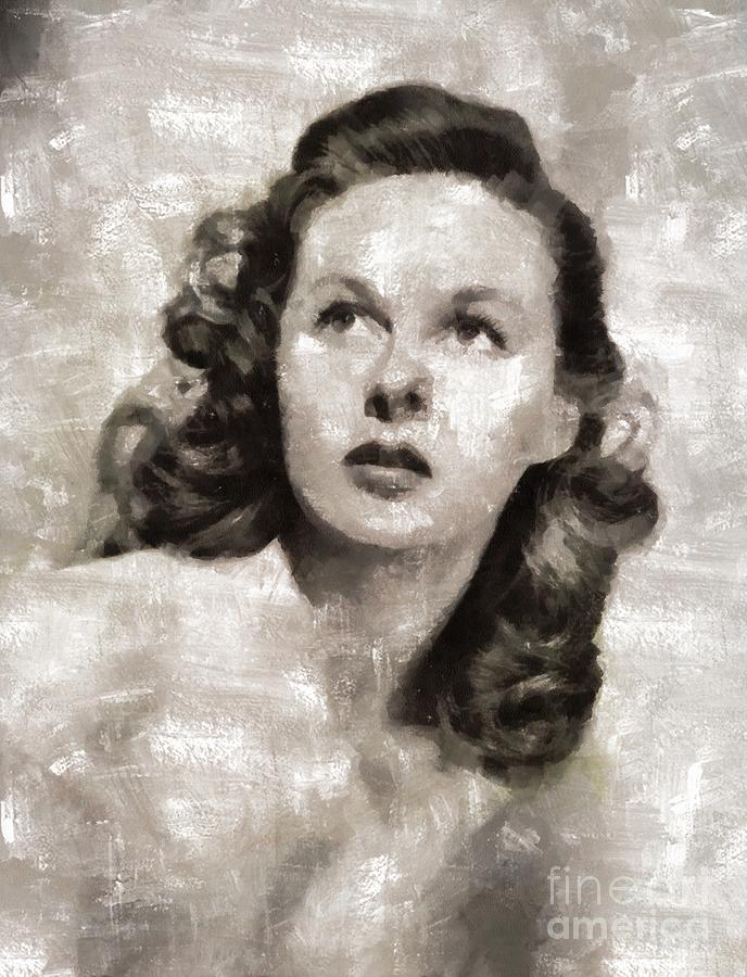 Susan Hayward, Actress Painting by Esoterica Art Agency - Fine Art America