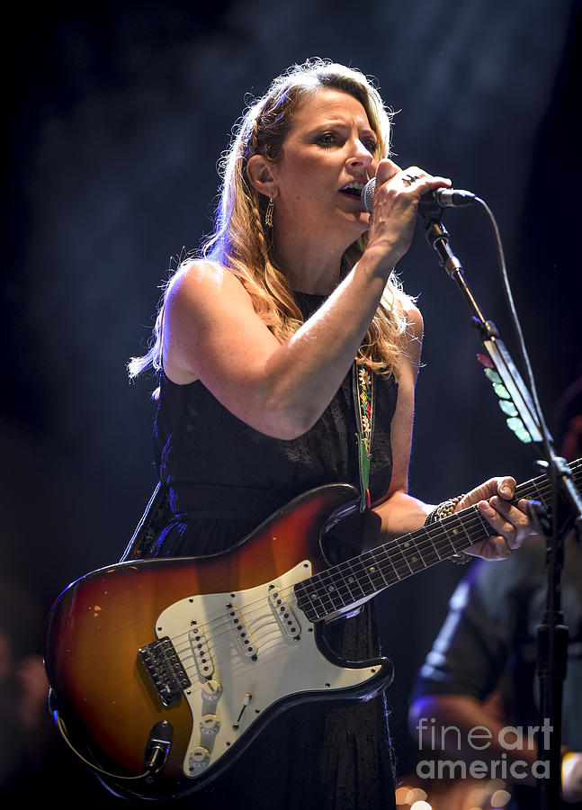 Susan Tedeschi with Mad Dogs and Englishmen Tribute to Joe Cocker  Photograph by David Oppenheimer