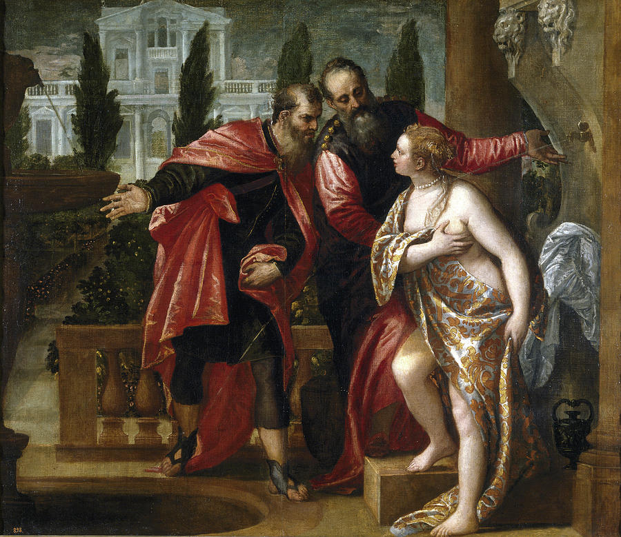 Susanna and the Elders Painting by Paolo Veronese