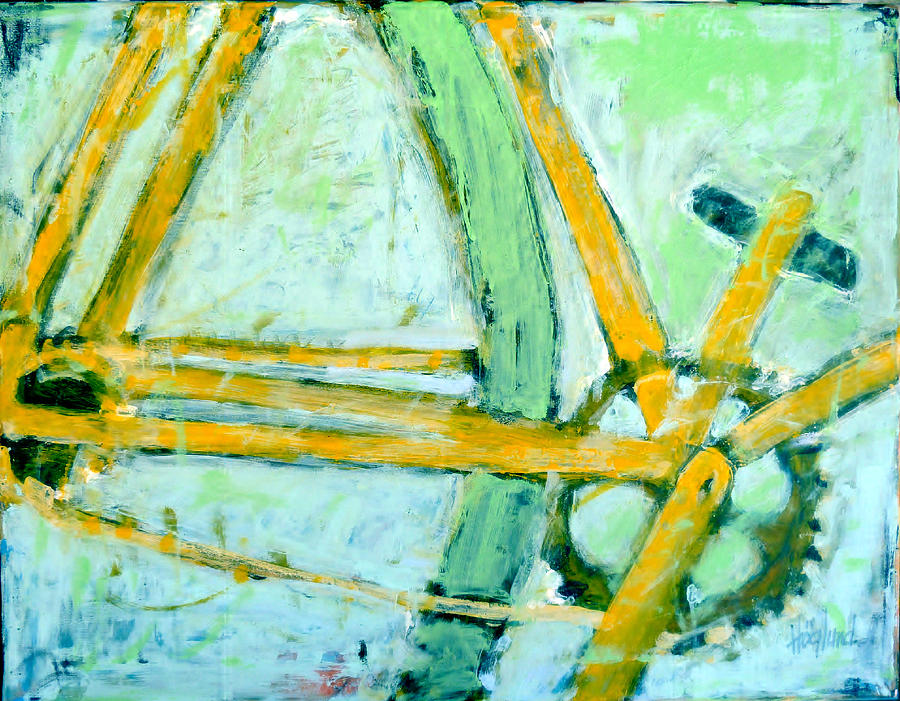 Abstract Painting - Susans Ride by Daniel Hoglund