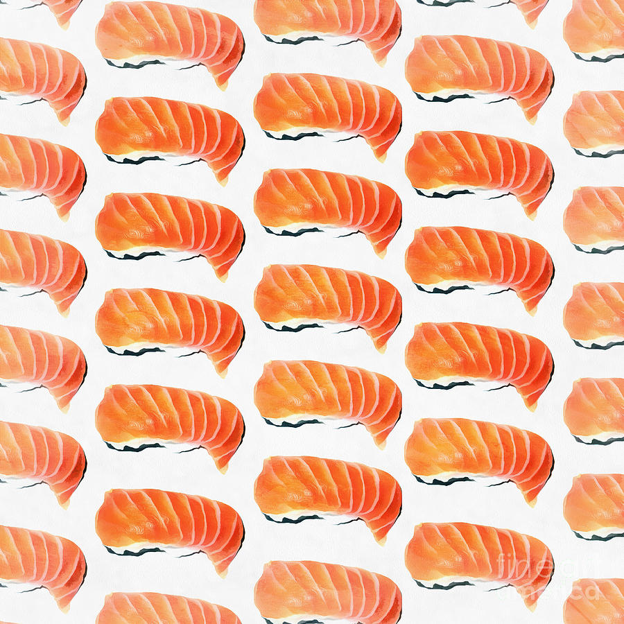 Sushi Pattern Photograph by Edward Fielding
