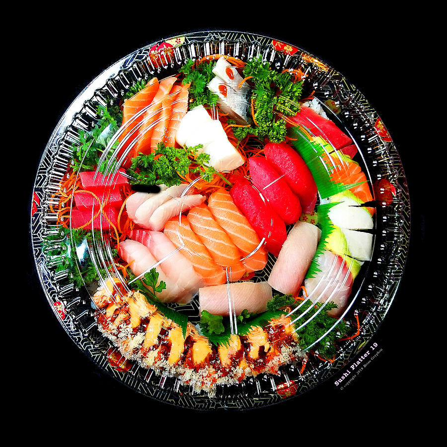 Sushi Platter 19 Photograph by Brian Gryphon