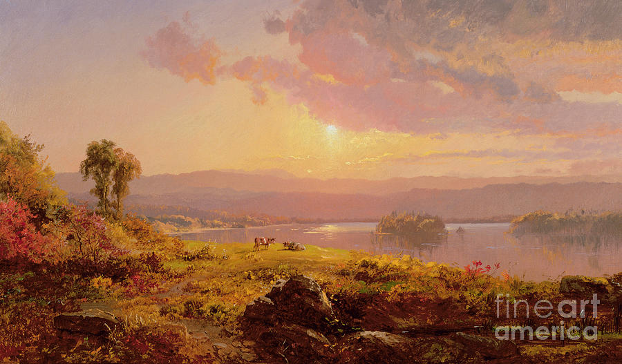 Susquehanna River Painting by Jasper Francis Cropsey