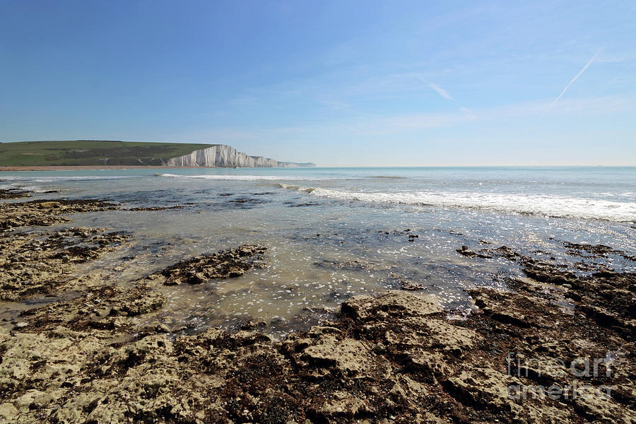 Sussex coast Photograph by Julia Gavin