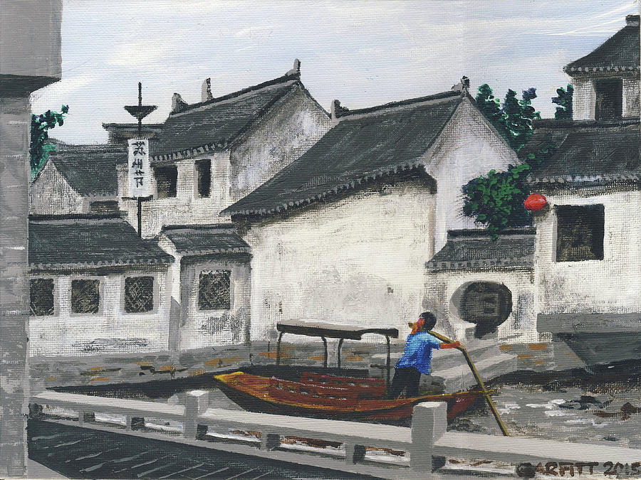 Suzhou Boatman by John Garfitt Suzhou Boatman by John Garfitt