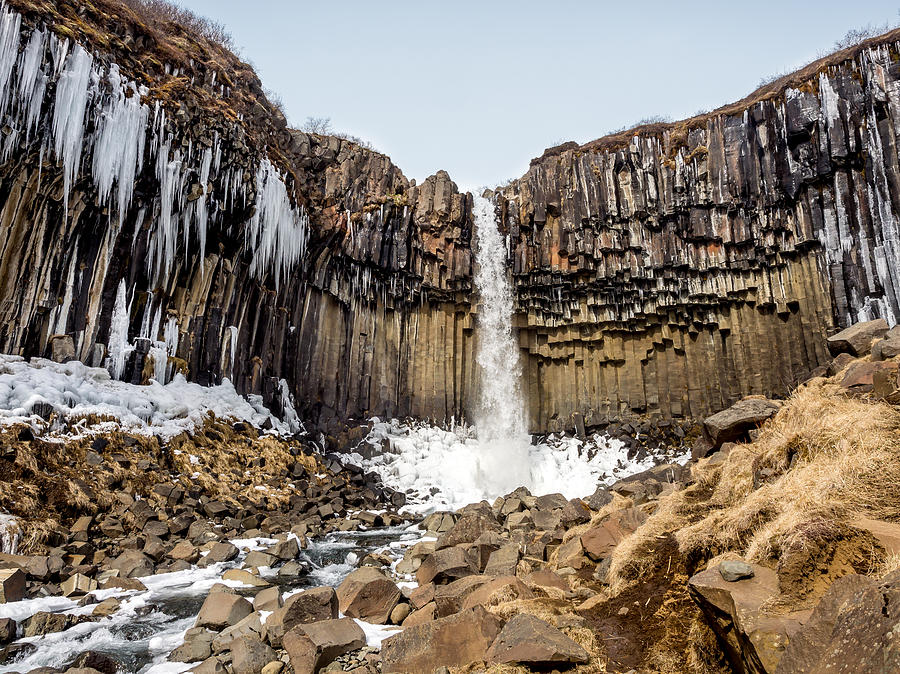 Svartifoss Falls Iceland Photograph by Rory Cummins - Fine Art America