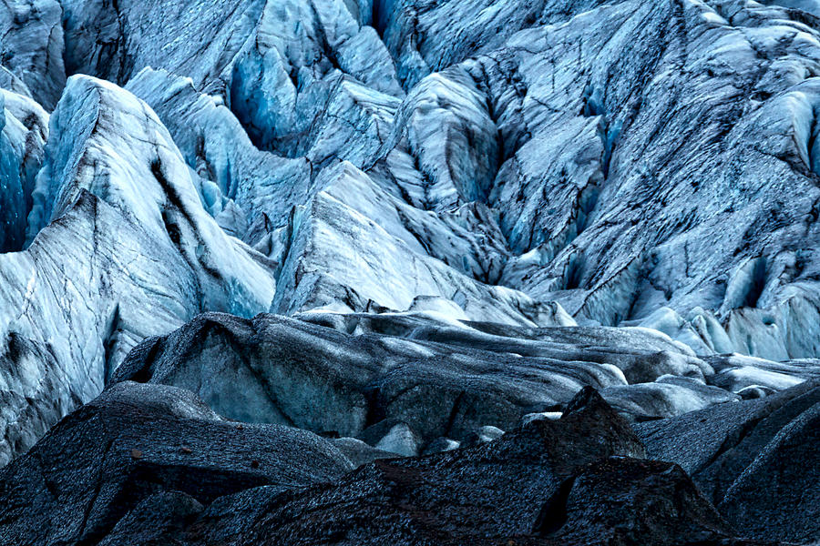 Svinafellsjokull Glacier #2 - Iceland Photograph by Stuart Litoff