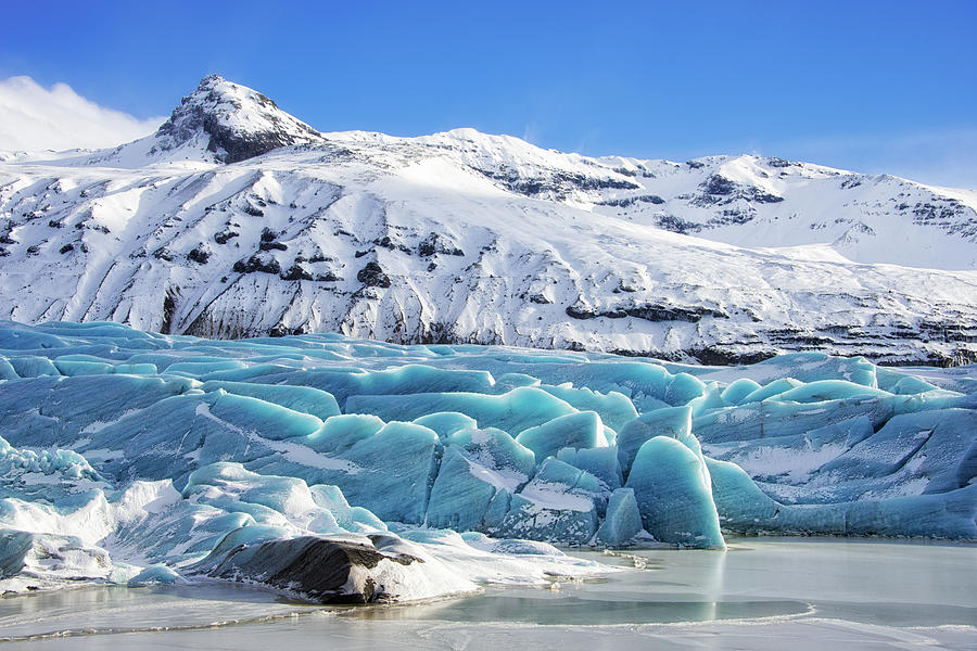 Svinafellsjokull Glacier Iceland Photograph by Matthias Hauser