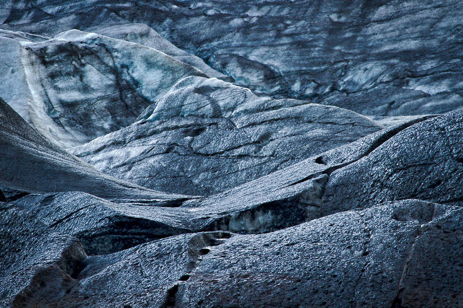 Svinafellsjokull Glacier - Iceland Photograph by Stuart Litoff