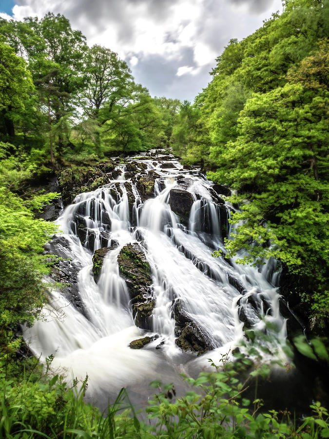 Swallow Falls Photograph by Nick Bywater