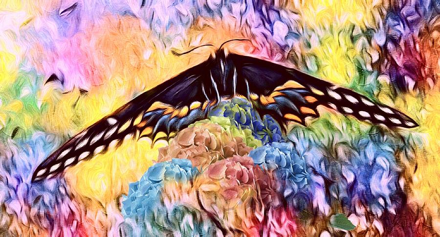 Swallowtail Abstract Digital Art
