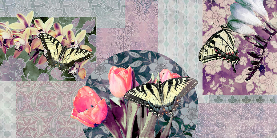 Swallowtail Butterfly 1 Painting by JQ Licensing