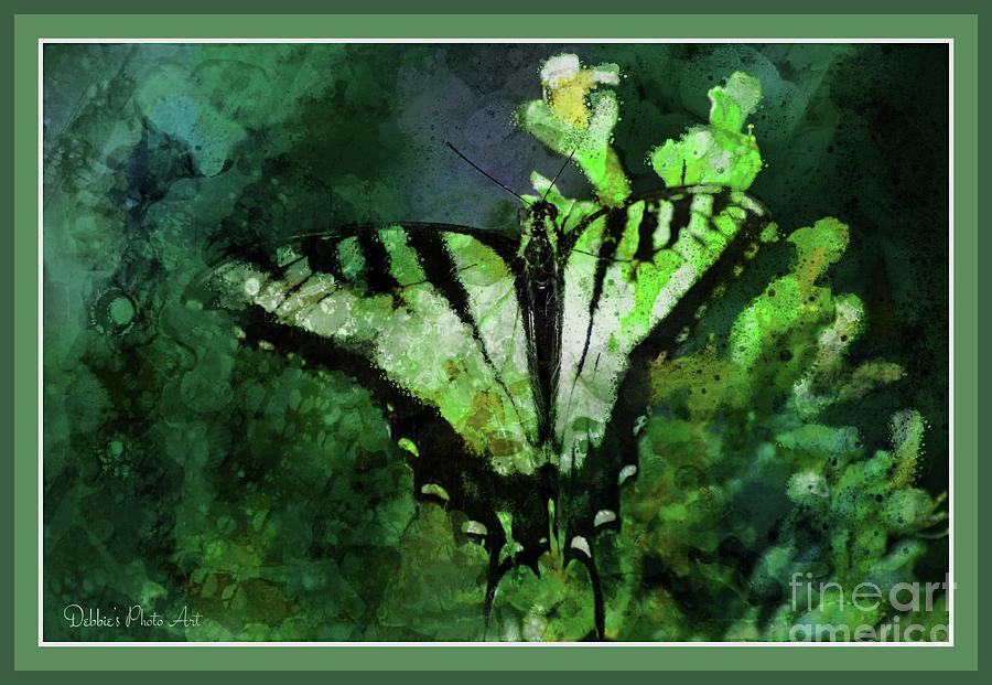 Tiger Swallowtail Butterfly 2 Photograph by Debbie Portwood