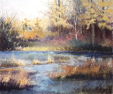 Swamp Painting by Dalas Klein - Fine Art America