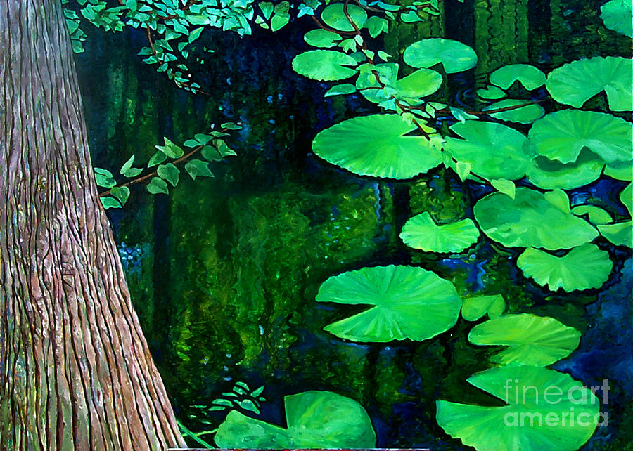 Swamp Water Painting by Joe Roache