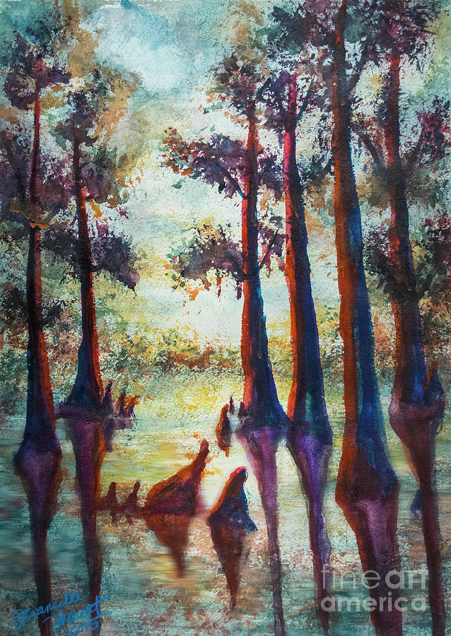 SwampLight Painting by Francelle Theriot