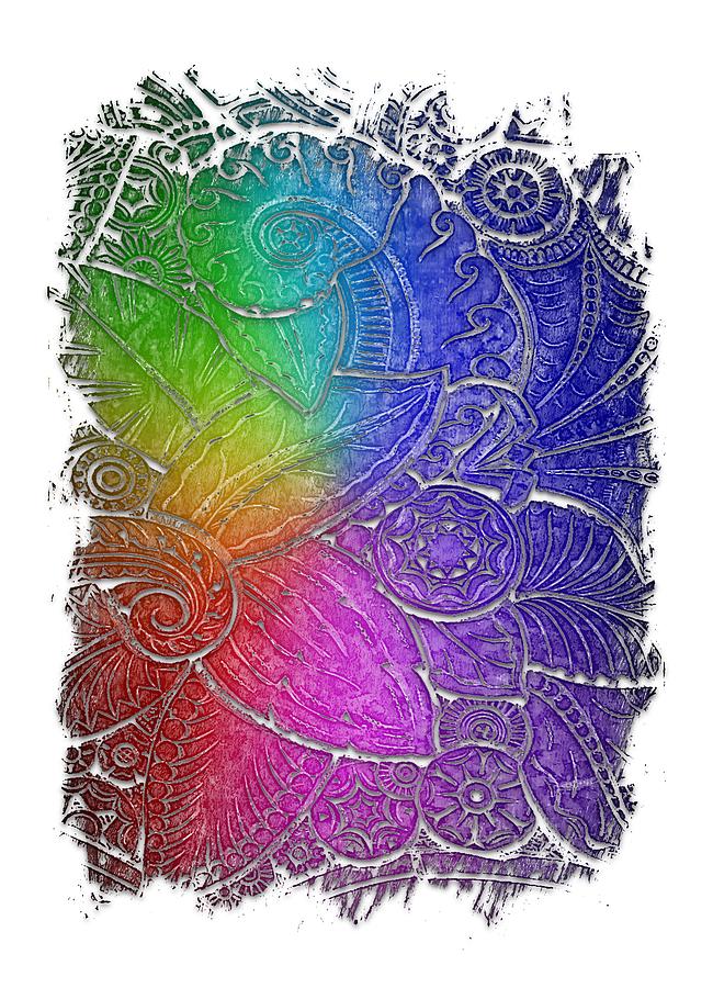 cool patterns and designs rainbow