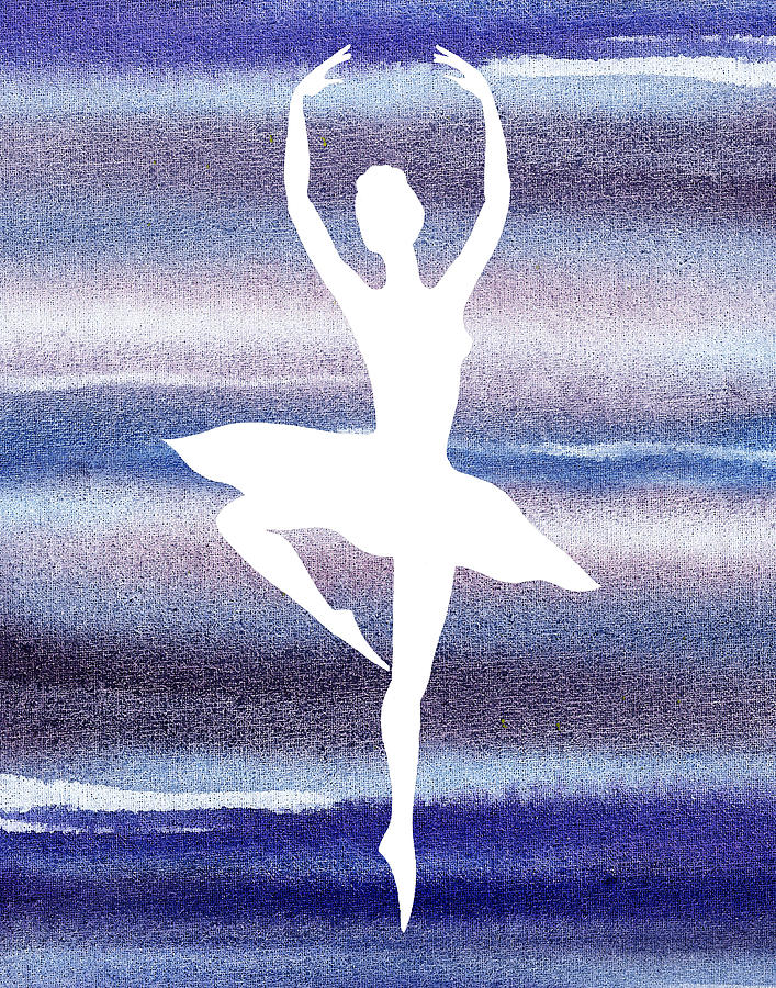 Impressionism Painting - Swan Lake Dance Ballerina by Irina Sztukowski