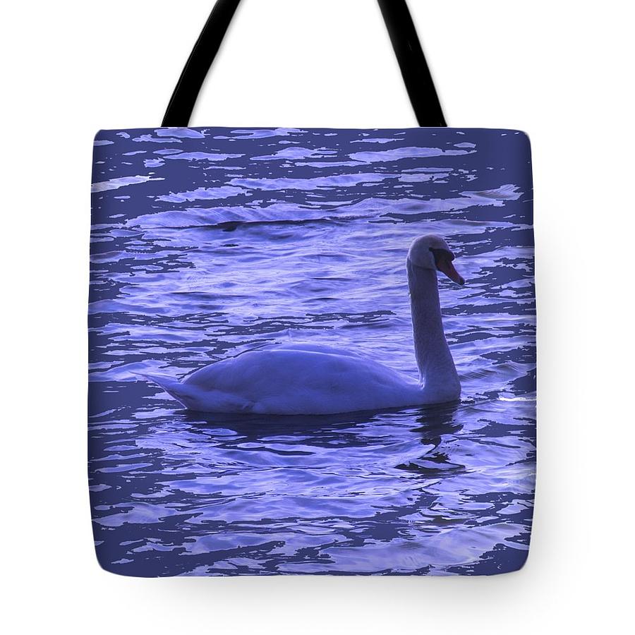 Swan Lake-tote bag Photograph by Vesna Martinjak