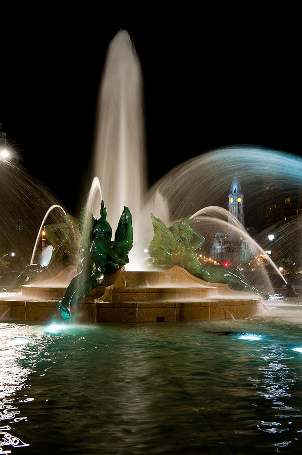 Swann Memorial Fountain Photograph by Louis Dallara