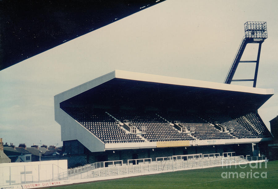 Swansea - Vetch Field - East Terrace 2 - 1970s Photograph by Legendary Football Grounds