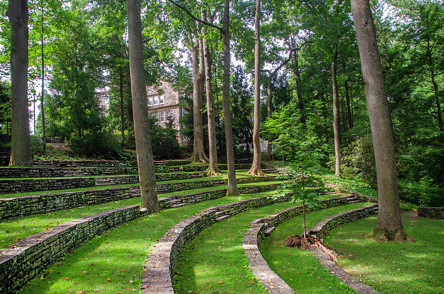 Swathmore College Ampitheater Photograph by Bill Cannon