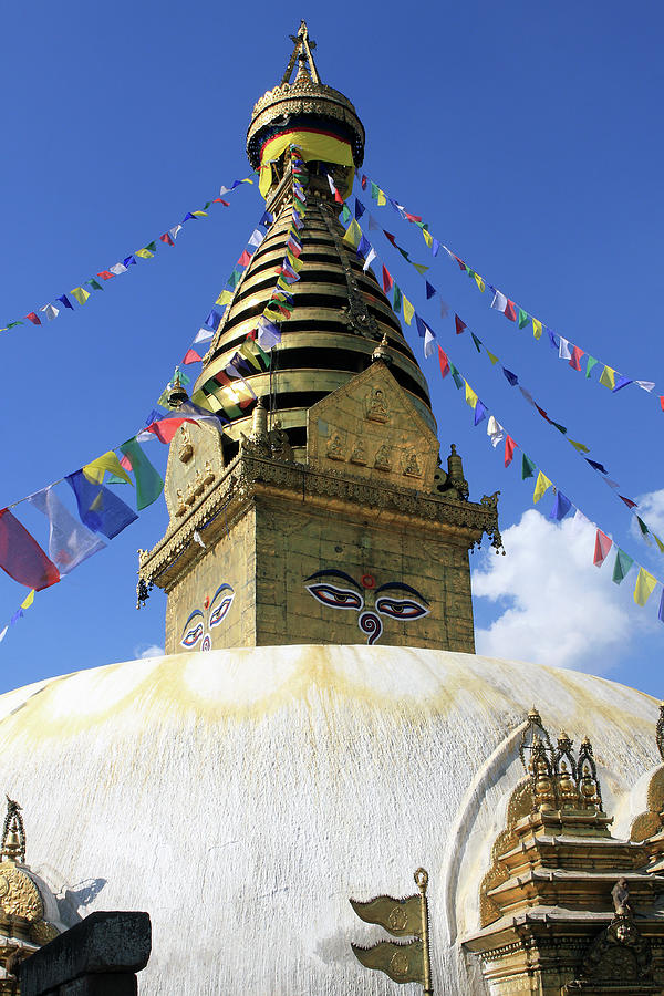 Swayambhunath Temple, Kathmandu Photograph by Aidan Moran