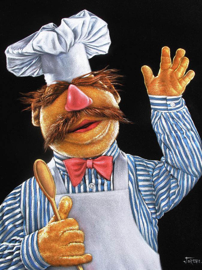 Swedish Chef Painting - Swedish Chef by Jorge Terrones