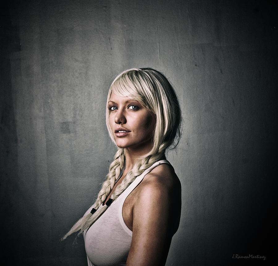 Swedish Woman Portrait Photograph By Ramon Martinez Fine Art America 