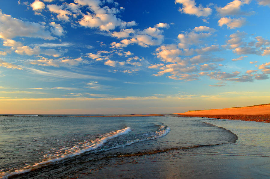 Sweeping Ocean View - Coast Guard Beach Photograph by Dianne Cowen Cape Cod Photography