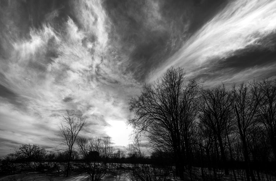 Sweeping Sky Photograph by Robert McKay Jones