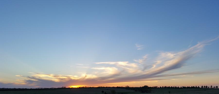Sweeping Sunset Photograph by Caryl J Bohn